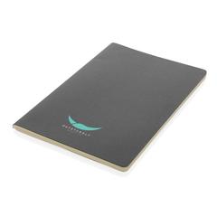 Vue Carnet A5 à couverture souple de couleur noir| Krokrodeal