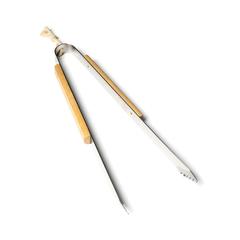 Vue VINGA Pince à barbecue Paso de couleur marron| Krokrodeal