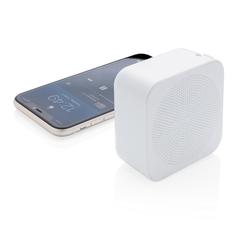 Vue Haut-parleur 3W antimicrobien de couleur blanc| Krokrodeal