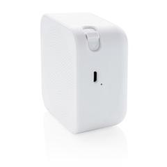 Vue Haut-parleur 3W antimicrobien de couleur blanc| Krokrodeal