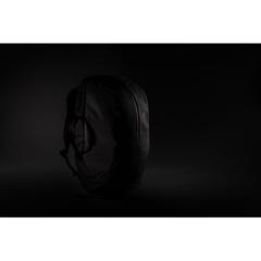 Vue Sac à dos travail/gym Swiss Peak en rPET AWARE™ de couleur noir| Krokrodeal