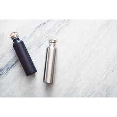 Vue VINGA Grande bouteille thermos 1L Miles de couleur gris| Krokrodeal