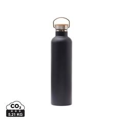 Vue VINGA Grande bouteille thermos 1L Miles de couleur noir| Krokrodeal