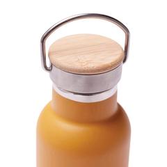 Vue VINGA Grande bouteille thermos 1L Miles de couleur jaune| Krokrodeal