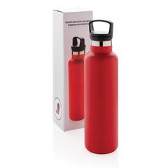 Vue Bouteille isotherme à goulot standard de couleur rouge| Krokrodeal