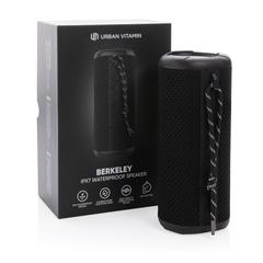 Vue Enceinte étanche IPX7 Urban Vitamin Berkeley de couleur noir| Krokrodeal