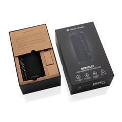 Vue Enceinte étanche IPX7 Urban Vitamin Berkeley de couleur noir| Krokrodeal