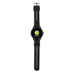 Vue Montre connectée en TPU recyclé RCS Swiss Peak de couleur noir| Krokrodeal