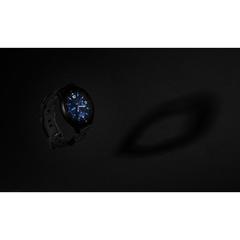 Vue Montre connectée en TPU recyclé RCS Swiss Peak de couleur noir| Krokrodeal