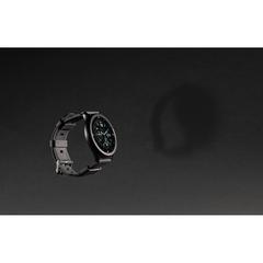Vue Montre connectée en TPU recyclé RCS Swiss Peak de couleur noir| Krokrodeal