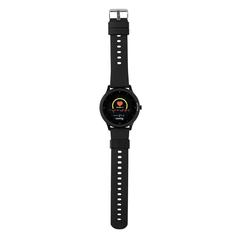 Vue Montre connectée en TPU recyclé RCS Swiss Peak de couleur noir| Krokrodeal