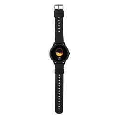 Vue Montre connectée en TPU recyclé RCS Swiss Peak de couleur noir| Krokrodeal