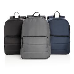 Vue Sac à dos ordinateur 15,6" Impact en rPET AWARE™ de couleur gris| Krokrodeal