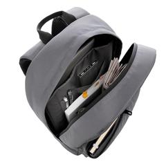 Vue Sac à dos ordinateur 15,6" Impact en rPET AWARE™ de couleur gris| Krokrodeal