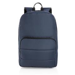 Vue Sac à dos ordinateur 15,6" Impact en rPET AWARE™ de couleur bleu| Krokrodeal