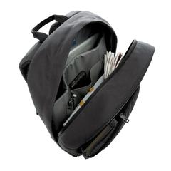 Vue Sac à dos ordinateur 15,6" Impact en rPET AWARE™ de couleur noir| Krokrodeal
