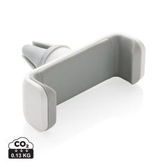 Vue Support voiture en plastique recyclé RCS, Acar de couleur blanc| Krokrodeal