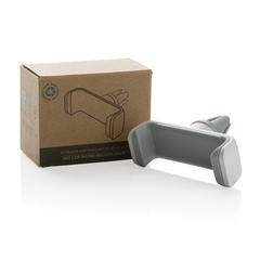 Vue Support voiture en plastique recyclé RCS, Acar de couleur blanc| Krokrodeal