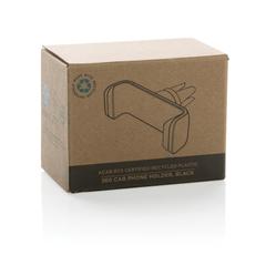 Vue Support voiture en plastique recyclé RCS, Acar de couleur noir| Krokrodeal