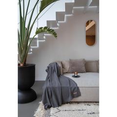 Vue Couverture Ukiyo Aware™ Polylana® de couleur gris| Krokrodeal
