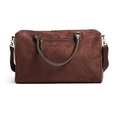 Vue VINGA Trousse de toilette en toile recyclé GRS Bosler de couleur marron| Krokrodeal