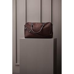 Vue VINGA Trousse de toilette en toile recyclé GRS Bosler de couleur marron| Krokrodeal