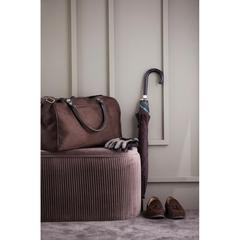 Vue VINGA Trousse de toilette en toile recyclé GRS Bosler de couleur marron| Krokrodeal
