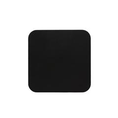 Vue Chargeur 10W avec ports USB en plastique recyclé RCS de couleur noir| Krokrodeal