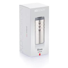 Vue Mug Mosa de couleur gris| Krokrodeal