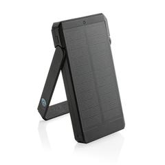 Vue Powerbank 10.000mAh en plastique recyclé RCS Skywave de couleur noir| Krokrodeal