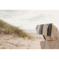 Vue VINGA Drap de bain de soleil Valmer de couleur blanc| Krokrodeal