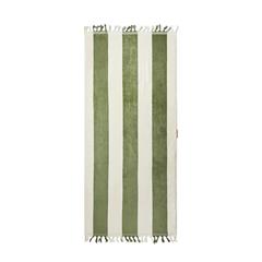 Vue VINGA Drap de bain de soleil Valmer de couleur vert| Krokrodeal