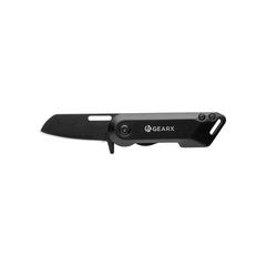 Vue Couteau pliable Gear X de couleur noir| Krokrodeal