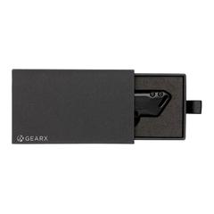 Vue Couteau pliable Gear X de couleur noir| Krokrodeal