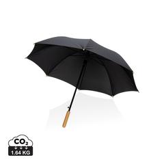 Parapluie 23" en rPET et bambou ouverture auto Impact AWARE™ publicitaire pas cher