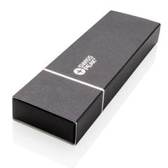 Vue Set stylos Luzern de couleur noir| Krokrodeal