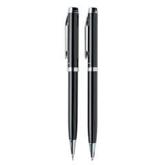 Vue Set stylos Luzern de couleur noir| Krokrodeal