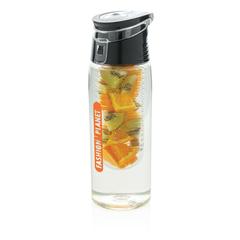 Vue Bouteille à infusion verrouillable de couleur gris| Krokrodeal