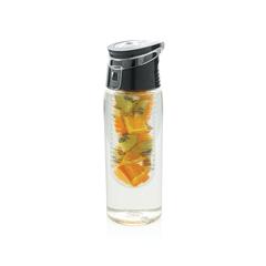 Vue Bouteille à infusion verrouillable de couleur gris| Krokrodeal