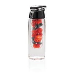 Vue Bouteille à infusion verrouillable de couleur gris| Krokrodeal