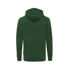 Vue Sweat à capuche en coton recyclé Iqoniq Jasper de couleur vert| Krokrodeal