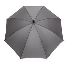 Vue Parapluie tempête 23" en rPET 190T Impact AWARE™ de couleur gris| Krokrodeal