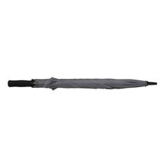 Vue Parapluie tempête 23" en rPET 190T Impact AWARE™ de couleur gris| Krokrodeal