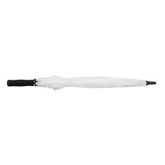 Vue Parapluie tempête 23" en rPET 190T Impact AWARE™ de couleur blanc| Krokrodeal