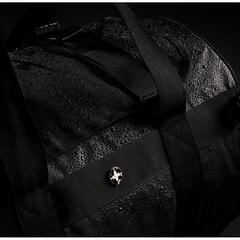 Vue Sac de sport et sac à dos Swiss Peak anti RFID de couleur noir| Krokrodeal