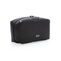 Vue Trousse de toilette Swiss Peak AWARE™ de couleur noir| Krokrodeal