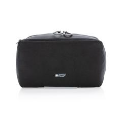 Vue Trousse de toilette Swiss Peak AWARE™ de couleur noir| Krokrodeal
