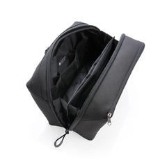 Vue Trousse de toilette Swiss Peak AWARE™ de couleur noir| Krokrodeal