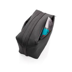 Vue Trousse de toilette Swiss Peak AWARE™ de couleur noir| Krokrodeal