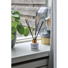 Vue Diffuseur de parfum à bâtonnets Ukiyo de couleur blanc| Krokrodeal